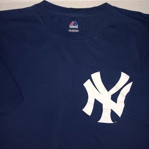 MAJESTIC NEW YORK YANKEES BASEBALL TEAM TEE SHIRT